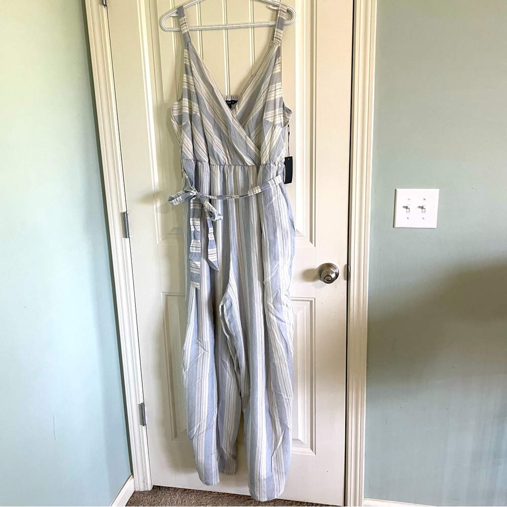 CHEZTU Jumpsuit - Linen-like - Size 20